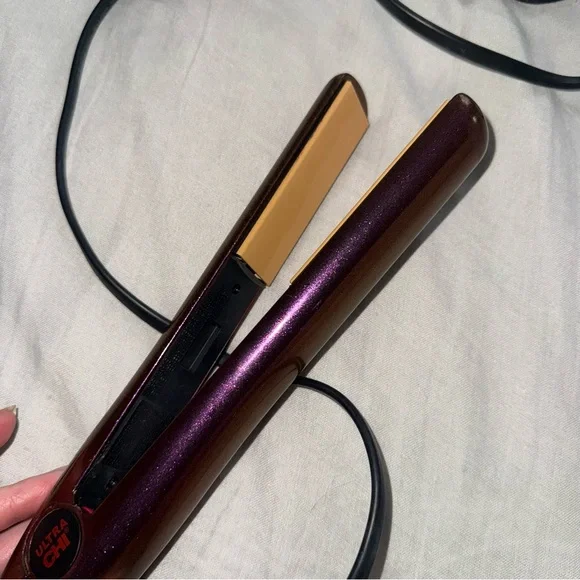 CHI Metallic Purple Flat Iron Hair Straightener - Picture 6 of 8